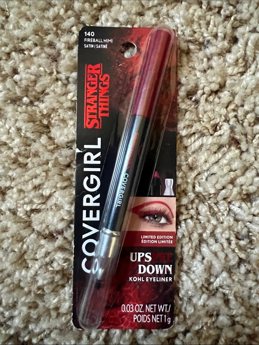 COVERGIRL Upside Down Kohl Eyeliner - Fireball Red